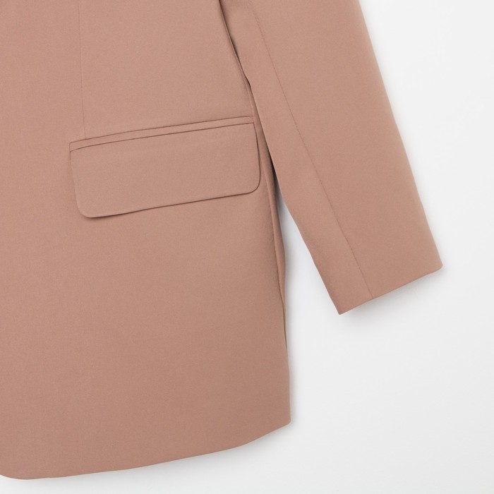 Пиджак женский MIST plus-size, р.58, бежевый Пиджак женский MIST plus-size, р.58, бежевый