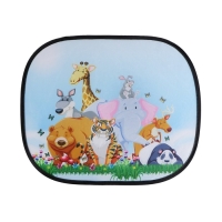 Шторки солнцезащитные для авто, Мультяшки DF3, 44&times;36 см, набор 2 шт