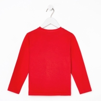 Футболка с длинным рукавом "Тачки", Disney, рост 110-116, красный