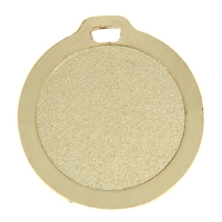 Медаль призовая 021, d= 4 см. 1 место. Цвет золото. Без ленты