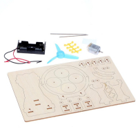 Конструктор электронный &laquo;Аэромобиль&raquo;, работает от батареек