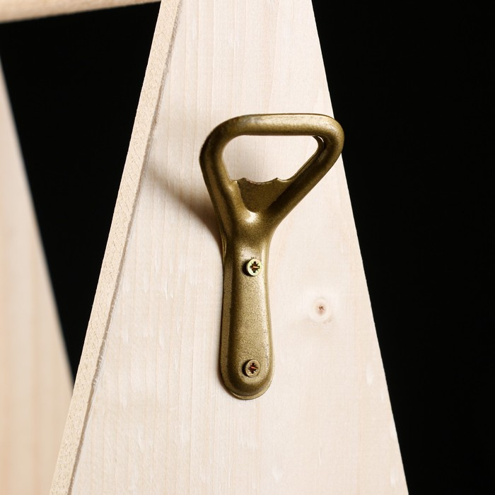 Ящик для пива 22,5х15,5х33 см под 6 бутылок, натуральный Ящик для пива 22,5х15,5х33 см под 6 бутылок, натуральный