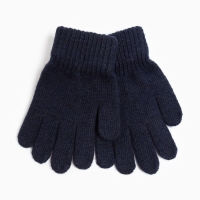 Перчатки детские, цвет тёмно-синий, размер 17 (11-12 лет) Перчатки детские, цвет тёмно-синий, размер 17 (11-12 лет)