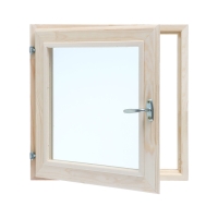 Окно, 50&times;50см, двойное стекло ХВОЯ