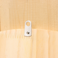 Термометр-гигрометр "Шайка", дерево