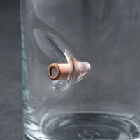 Набор "Непробиваемый. Limited черный", штоф с пулей, 2 стакана для виски с пулей Набор "Непробиваемый. Limited черный", штоф с пулей, 2 стакана для виски с пулей