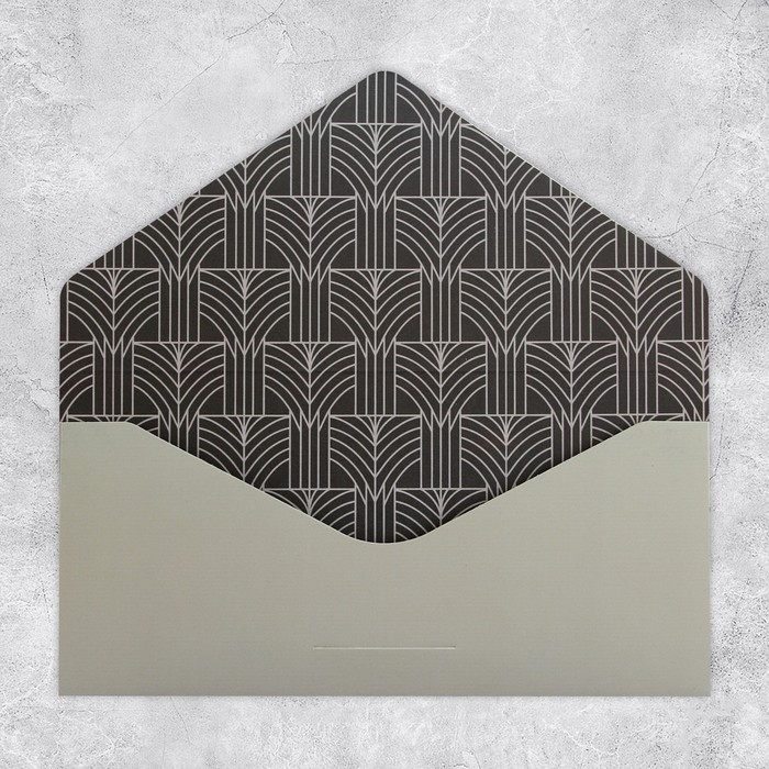 Конверт подарочный &laquo;Поздравляем&raquo;, софт тач, тиснение, 19 &times; 9,2 см