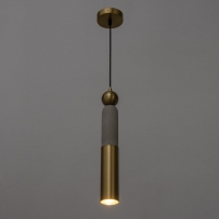 Светильник BayerLux "Леонтия" Е27 40Вт серый 6х6х40-140см