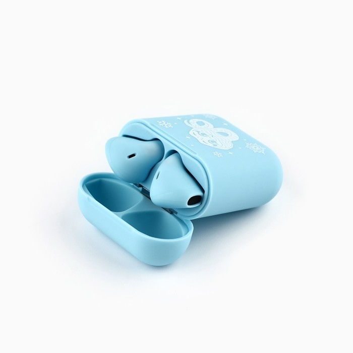 Наушники беспроводные новогодний подарок &laquo;Новый год: Змейка&raquo;, модель LV-148, 9,7 х 9,7 см