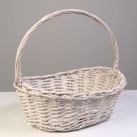 Корзина плетеная, 45 х 35 х 17/13/40 см, ива Корзина плетеная, 45 х 35 х 17/13/40 см, ива