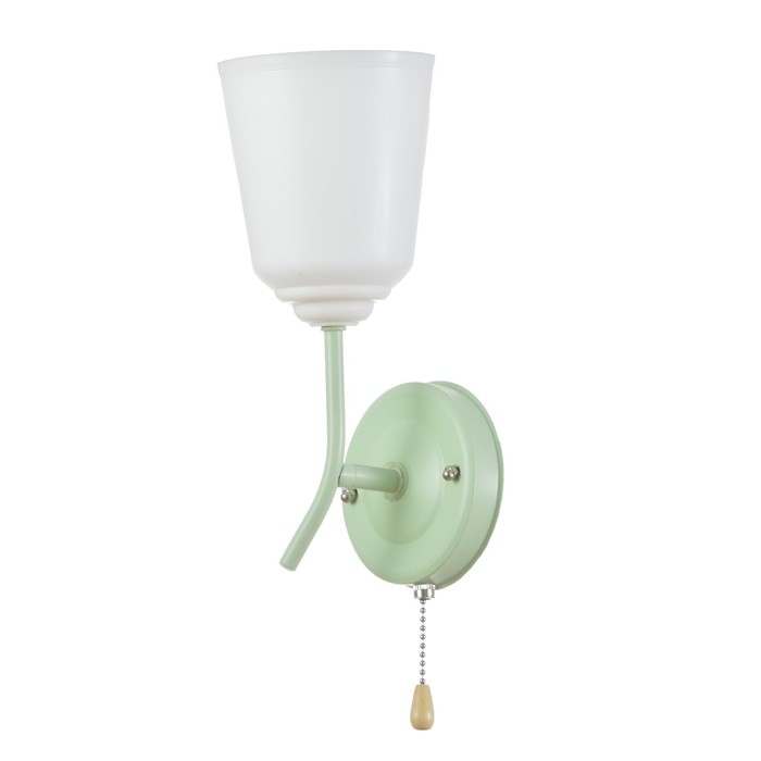 Бра Бра "Онлайн" (цил.) 1х15Вт Е27 МОДЕЛЬ:BR 02079 мятный 10,5х15х27см