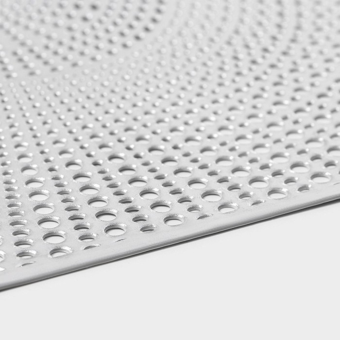 Салфетки сервировочные на стол Доляна &laquo;Ультра&raquo;, 45&times;30 см, 4 шт, цвет серебро