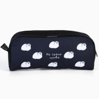 Пенал школьный текстильный &laquo;1 сентября: На грани срыва&raquo; Кот, 20 х 8 х 4 см