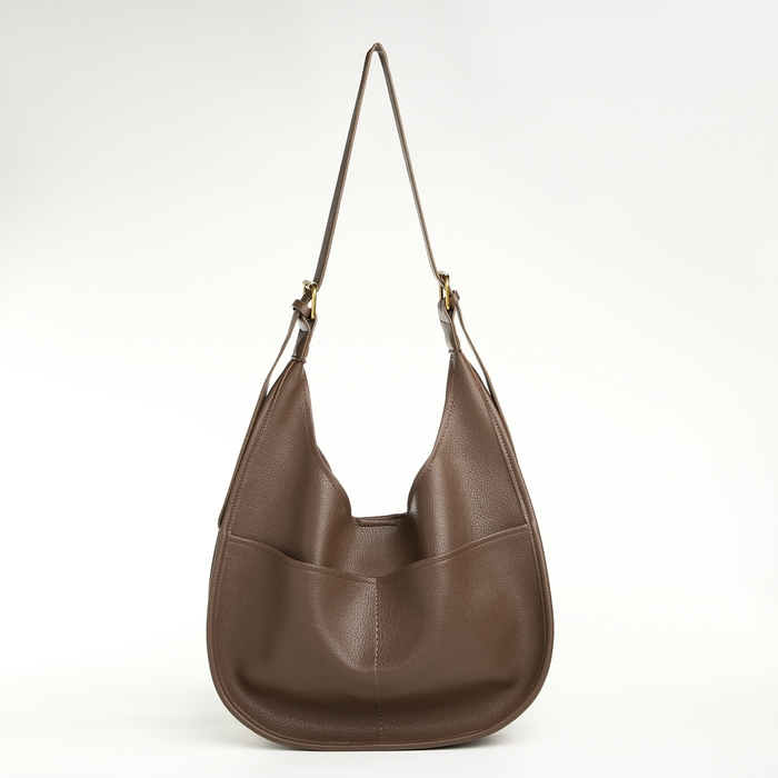 Сумка женская на магните TEXTURA, средний размер, цвет коричневый Сумка женская на магните TEXTURA, средний размер, цвет коричневый