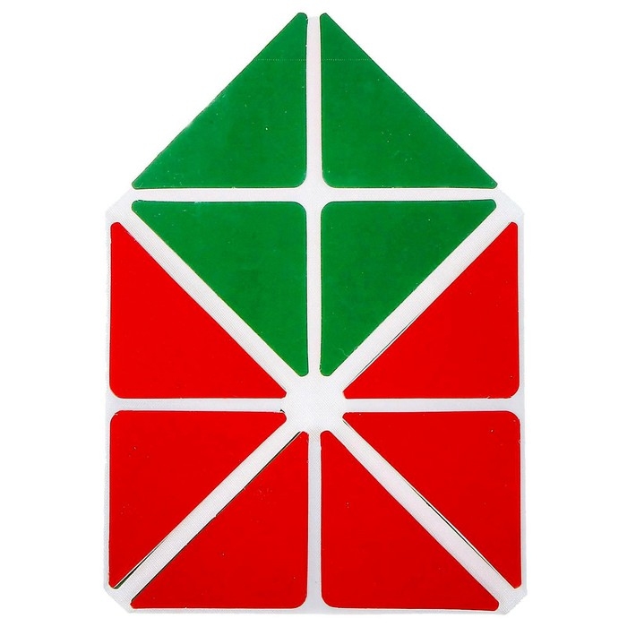 Развивающая игра &laquo;Квадрат Воскобовича&raquo;, 2 цвета + сказка