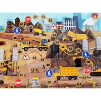 Настольная игра-ходилка &laquo;На стройке&raquo;