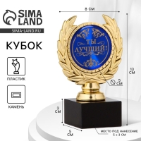 Кубок &laquo;Ты лучший&raquo;, наградная фигура, пластик, золото, 13 х 8 х 5 см.