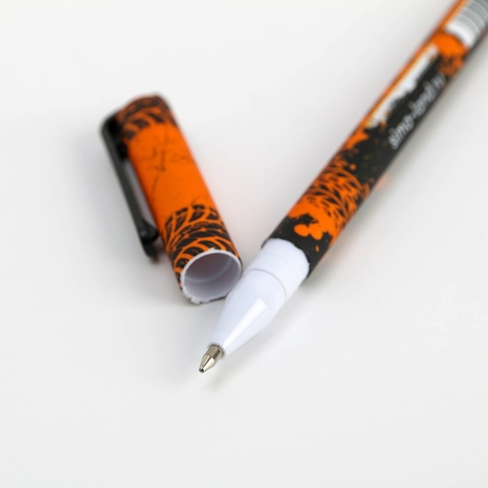 Ручка шариковая синяя паста 0.7 мм &laquo;Крутому мужику&raquo; пластик, в подарочной коробке