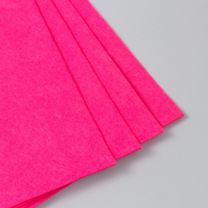 Фетр 2 мм Фетр 2 мм "Коралл" набор 4 листа 30х40 см