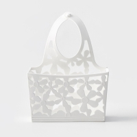 Подставка для губки &laquo;Гармония&raquo;, 13&times;18&times;6 см, цвет белый