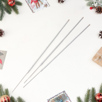 Бенгальские огни, 65 см, 3 штуки, "Новогодние" Бенгальские огни, 65 см, 3 штуки, "Новогодние"