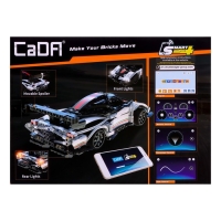 Конструктор радиоуправляемый &laquo;Спорткар&raquo;, 457 деталей, 2 варианта управления