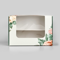 Коробка для эклеров с вкладышами &laquo;Самой милой&raquo;, 15 х 10 х 5 см