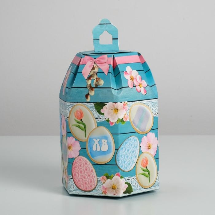 Коробка кондитерская складная, упаковка «Светлая Пасха», 16,5 х 14,5 х 21 см Коробка кондитерская складная, упаковка «Светлая Пасха», 16,5 х 14,5 х 21 см