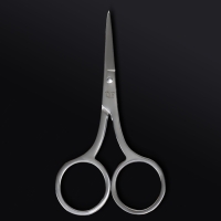 Ножницы маникюрные &laquo;Premium&raquo;, прямые, широкие, 9 см, на блистере, цвет серебристый