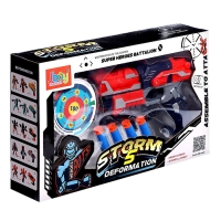 Робот &laquo;Бластер&raquo;, трансформируется, стреляет мягкими пулями