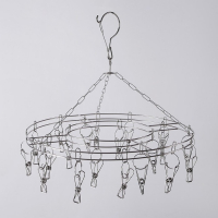 Вертушка торговая, 20 прищепок, d=36 см, цвет хром Вертушка торговая, 20 прищепок, d=36 см, цвет хром