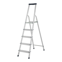 Стремянка ТУНДРА, алюминиевая, с органайзером, 5 ступеней, 1030 мм Стремянка ТУНДРА, алюминиевая, с органайзером, 5 ступеней, 1030 мм