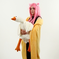 Мягкая игрушка &laquo;Гусь&raquo;, с пледом, 90 см