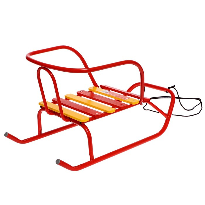 Санки &laquo;Ветерок 5&raquo;, цвет красный