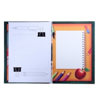 Папка школьная с креплением &laquo;Портфолио школьника&raquo;, 6 листов-разделителей, 21,5 х 30 см.