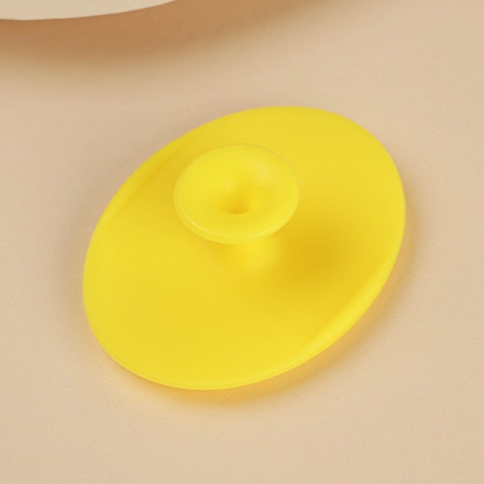 Массажер для лица, спонж для умывания &laquo;Расцветай&raquo;, 6.5 х 5 см