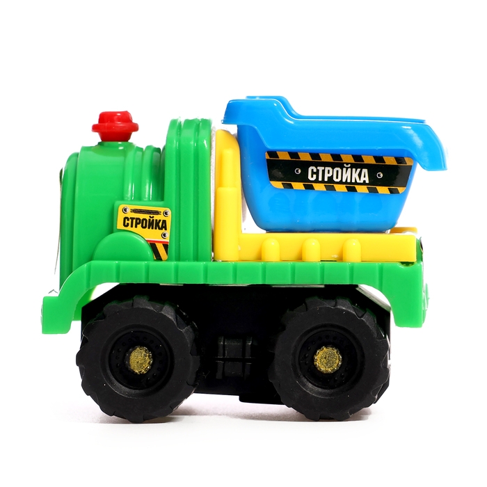 Набор машин &laquo;Весёлая стройка&raquo;, инерционные, в наборе 4 шт., цвет МИКС