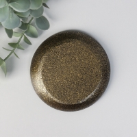 Подставка под благовония полистоун "Рука Фатимы" золото 9,8x9,8x1 см