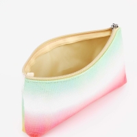 Набор косметичек 3 в 1 на молнии, цвет коралловый Набор косметичек 3 в 1 на молнии, цвет коралловый