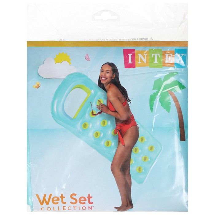 Матрас для плавания &laquo;Расплавленный лёд&raquo;, 188 х 71 см, цвет МИКС, 59895NP INTEX