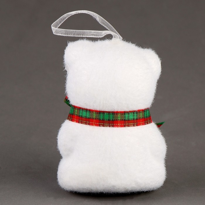 Игрушка из пенопласта &laquo;Мишка&raquo; с колокольчиком, 10 см