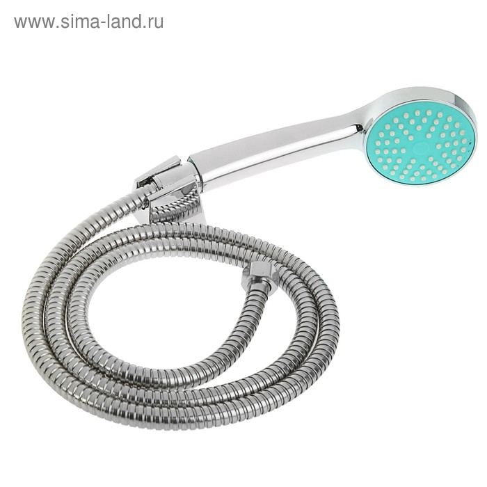 Смеситель для душа Accoona A8067M, однорычажный, бирюзовый