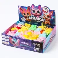 Антистресс сквиш мялка капитошка &laquo;Питомцы &raquo;, в шоубоксе, с мукой