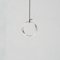 Музыка ветра металл "Кольца с сердечками" 5 трубок 68 см