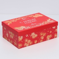 Набор подарочных коробок 10 в 1 &laquo;Время чудес&raquo;, 12 х 7 х 4 - 32.5 х 20 х 12.5 см, Новый год