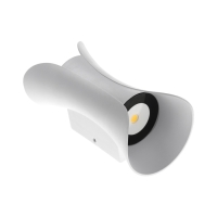 Светильник фасадный &laquo;Элегант&raquo;, FSD-051, 10 Вт, 3000К, 1 луч, IP65, 220 В, пластик, белый