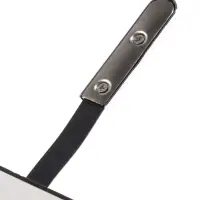 Ежедневник недатированный формат А5, с хлястиком, 112л, линия, пвх, Узор Черный