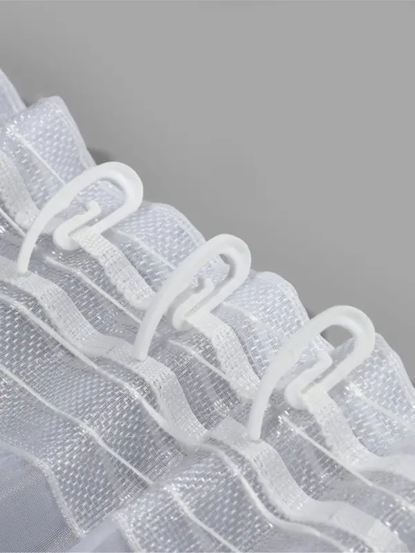 Крючок для штор &laquo;Улитка&raquo;, 31&times;12&times;2 мм, 10 шт., белый