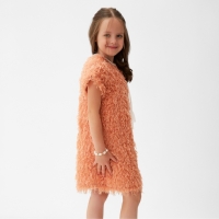 Платье для девочки, MINAKU :Party Dress, цвет розовый, рост 98 см Платье для девочки, MINAKU :Party Dress, цвет розовый, рост 98 см