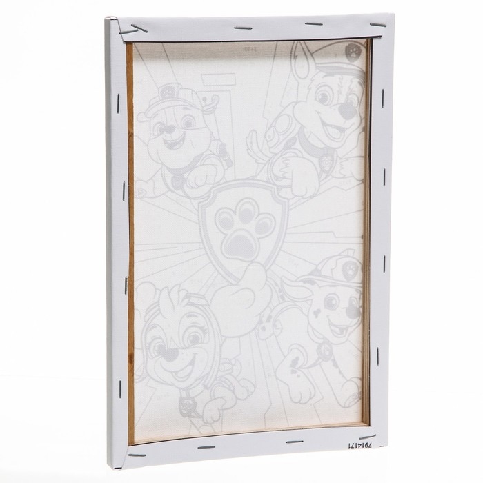 Картина по номерам для детей, 20х30 см, Щенясий патруль Картина по номерам для детей, 20х30 см, Щенясий патруль